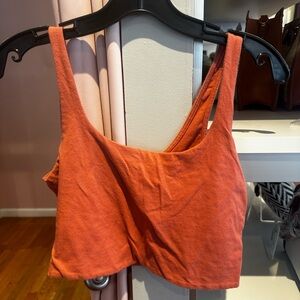 Aeropostale Coral Crop Top